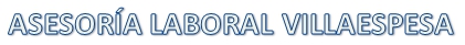 ASESORIA LABORAL VILLAESPESA